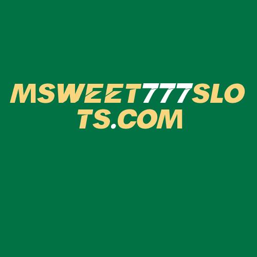 Logo da MSWEET777SLOTS